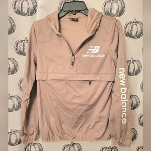 New Balance Quarter Zip Lightweight Windbreaker Pullover Jacket Size Small